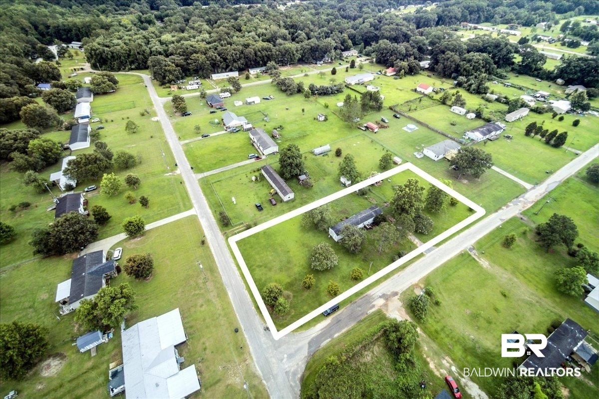 8296 Bennett Road North Grand Bay, AL 36541 - Photo 16 of 16 Aerial overview of property's location