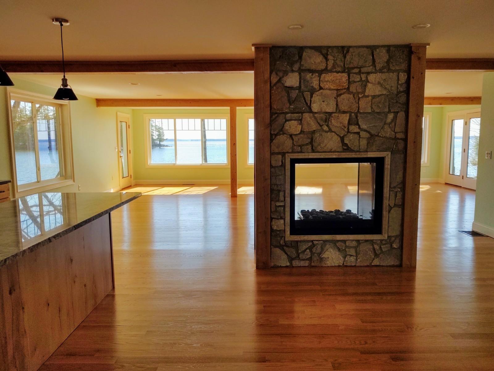 25 Spider View Road Sebago, ME 04029 - Photo 25 of 73 double sided fireplace
