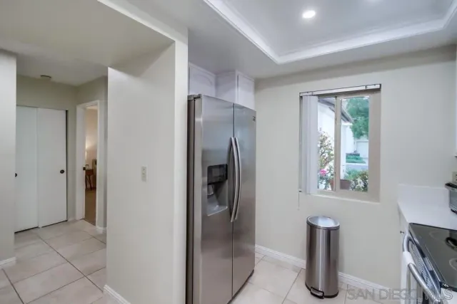 a view of hallway with a elevator