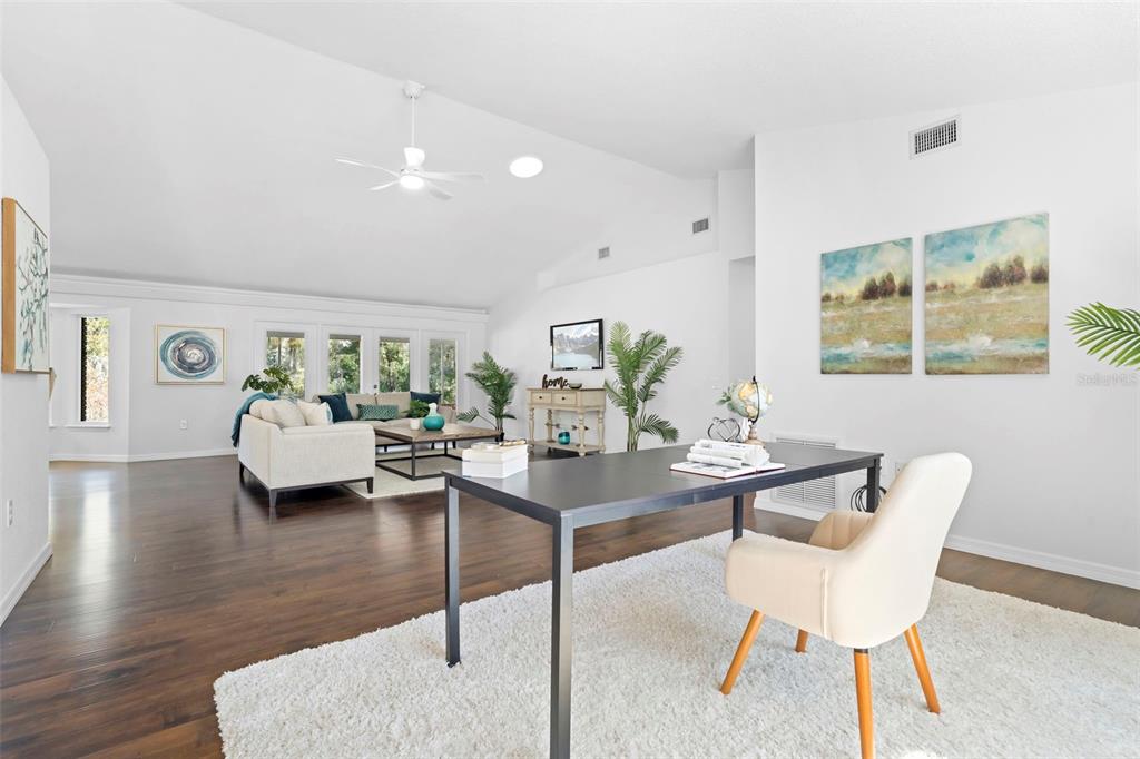 2053 Bond Road DeLand, FL 32720 - Photo 4 of 51 a living room with furniture and a wooden floor
