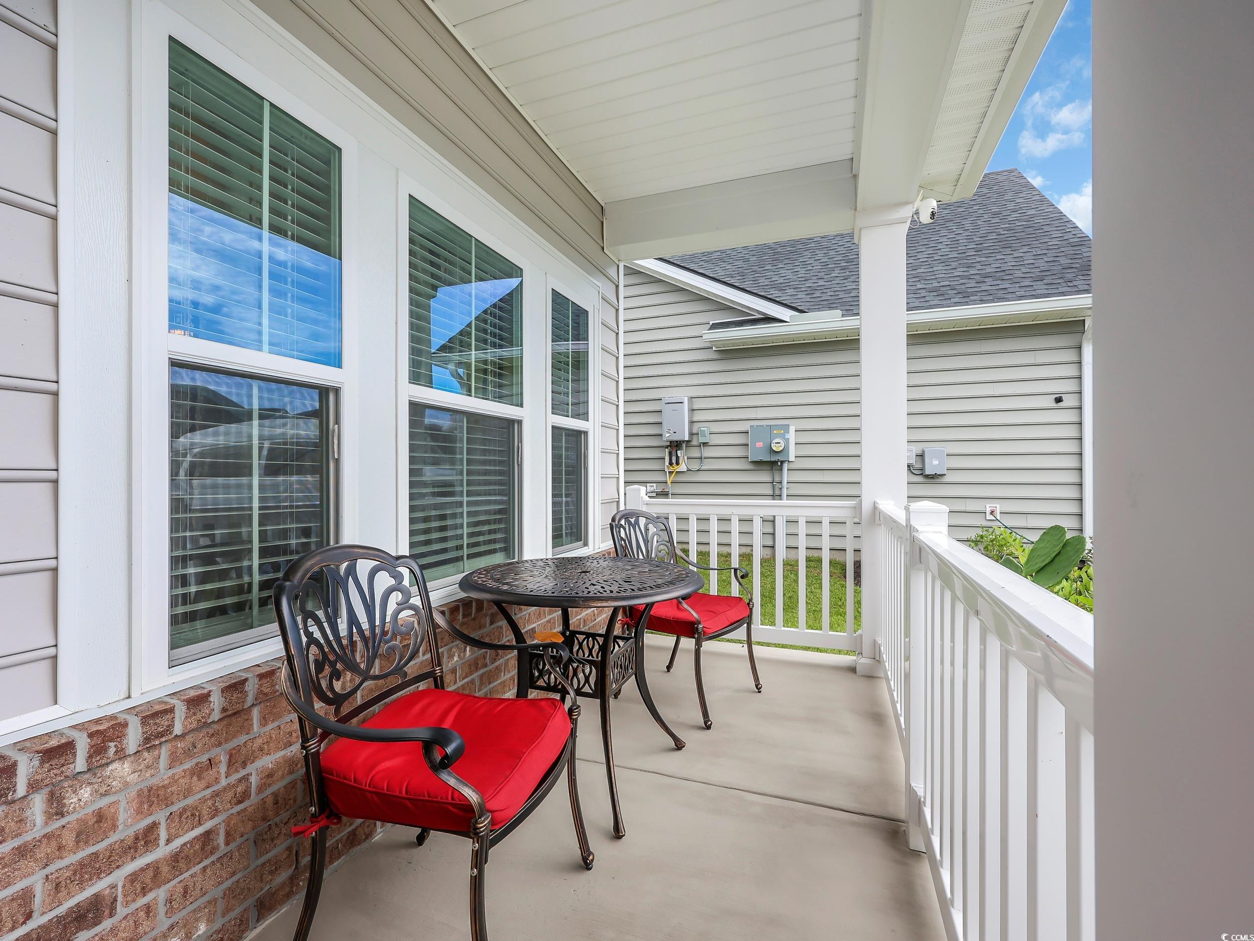 322 Augusta Grn Way Myrtle Beach, SC 29579 - Photo 4 of 34 View of covered porch