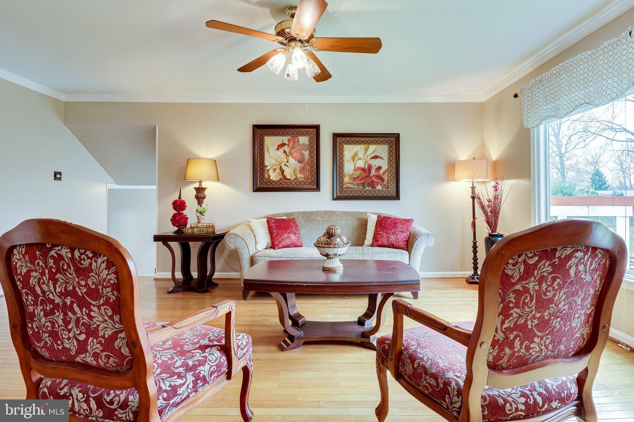 9105 Rothery Court Springfield, VA 22153 - Photo 8 of 86 The living room is stunning