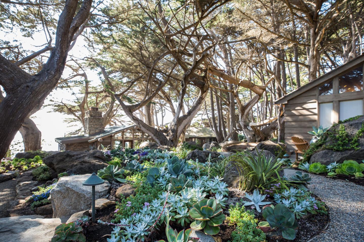 157-163 Spindrift Road Carmel, CA 93923 - Photo 85 of 100 a backyard of a house with lots of green space