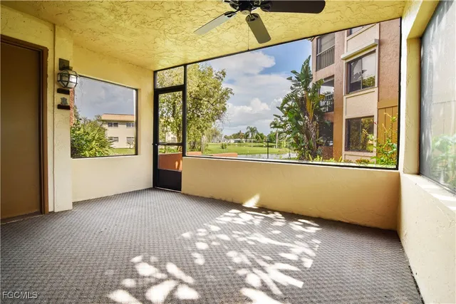 a view of front door