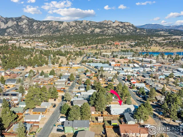 a view of city and mountain