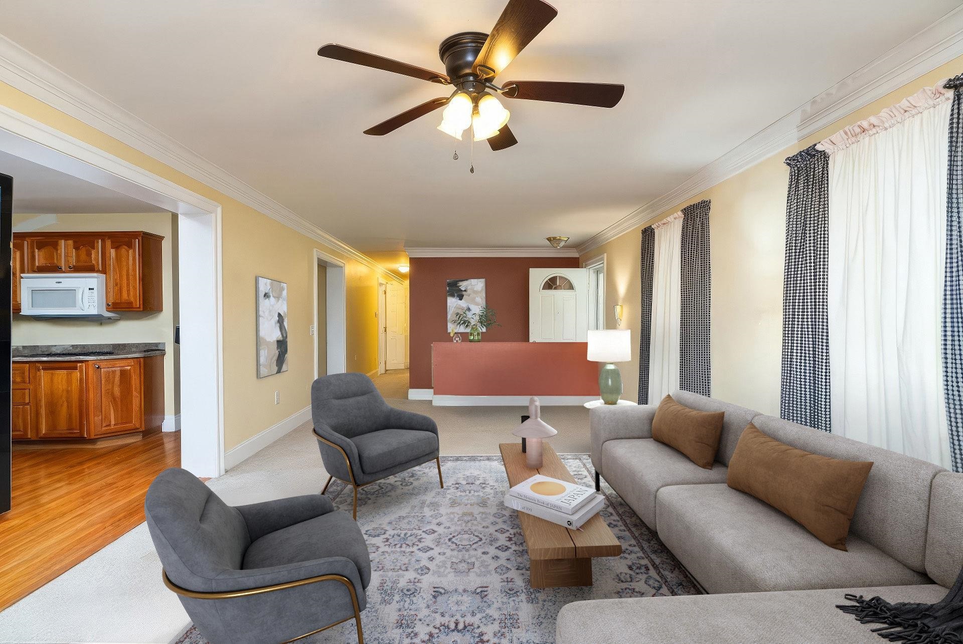 86 Spitler Circle Greenville, VA 24440 - Photo 12 of 25 a living room with furniture and a large window