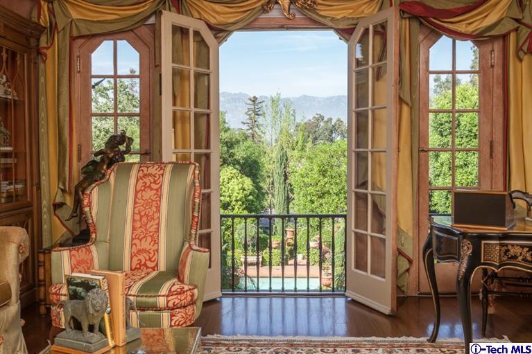 1126 Hillcrest Avenue Pasadena, CA 91106 - Photo 32 of 67 a view of a balcony with furniture