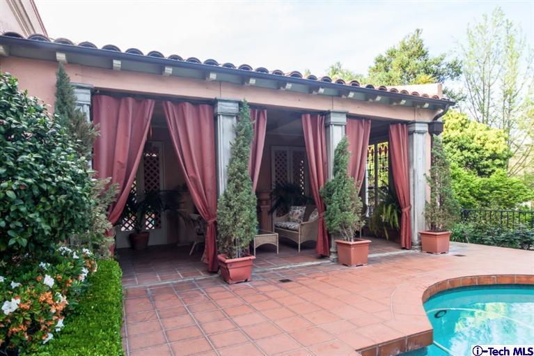 1126 Hillcrest Avenue Pasadena, CA 91106 - Photo 55 of 67 a view of a house with backyard and sitting area