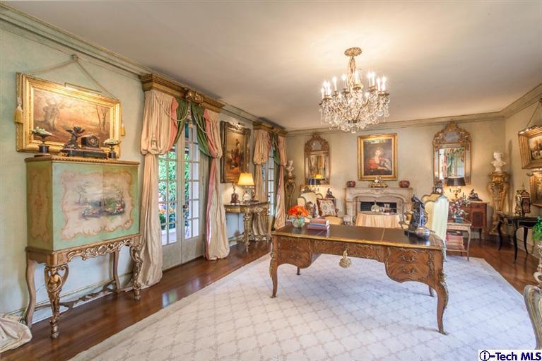 1126 Hillcrest Avenue Pasadena, CA 91106 - Photo 8 of 67 a living room with lots of furniture and a large window