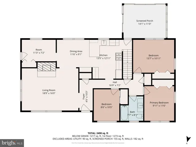 a picture of a floor plan