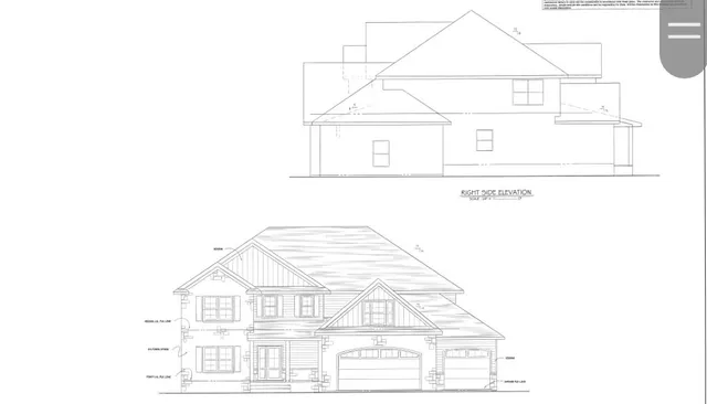 a view of a white building