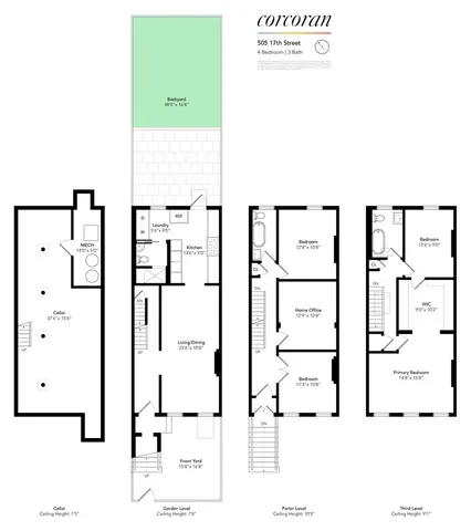 a view of garden with a potted plant