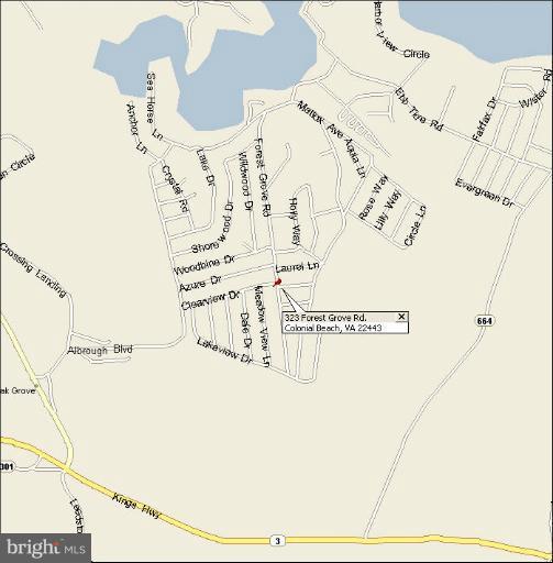 323 Forest Grove Road Colonial Beach, VA 22443 - Photo 5 of 30 Street Map