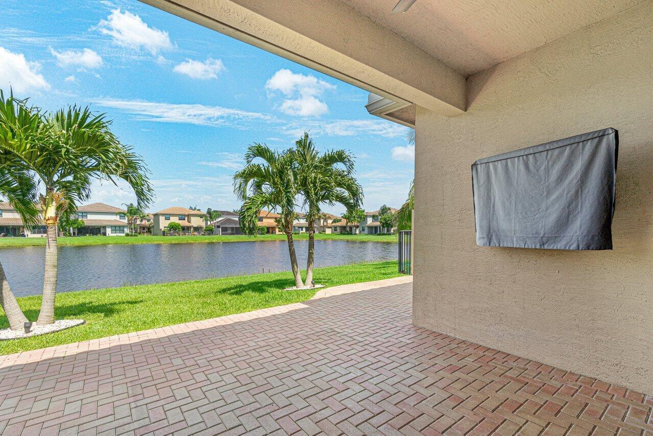 14131 Rock Salt Road Delray Beach, FL 33446 - Photo 22 of 43 Patio w/ Lake View