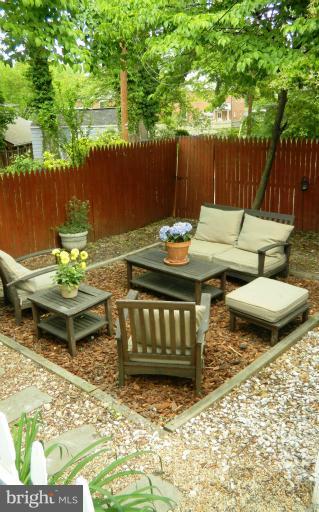 1305 Locust Road Northwest Washington, DC 20012 - Photo 17 of 19 Inviting Rear Patio