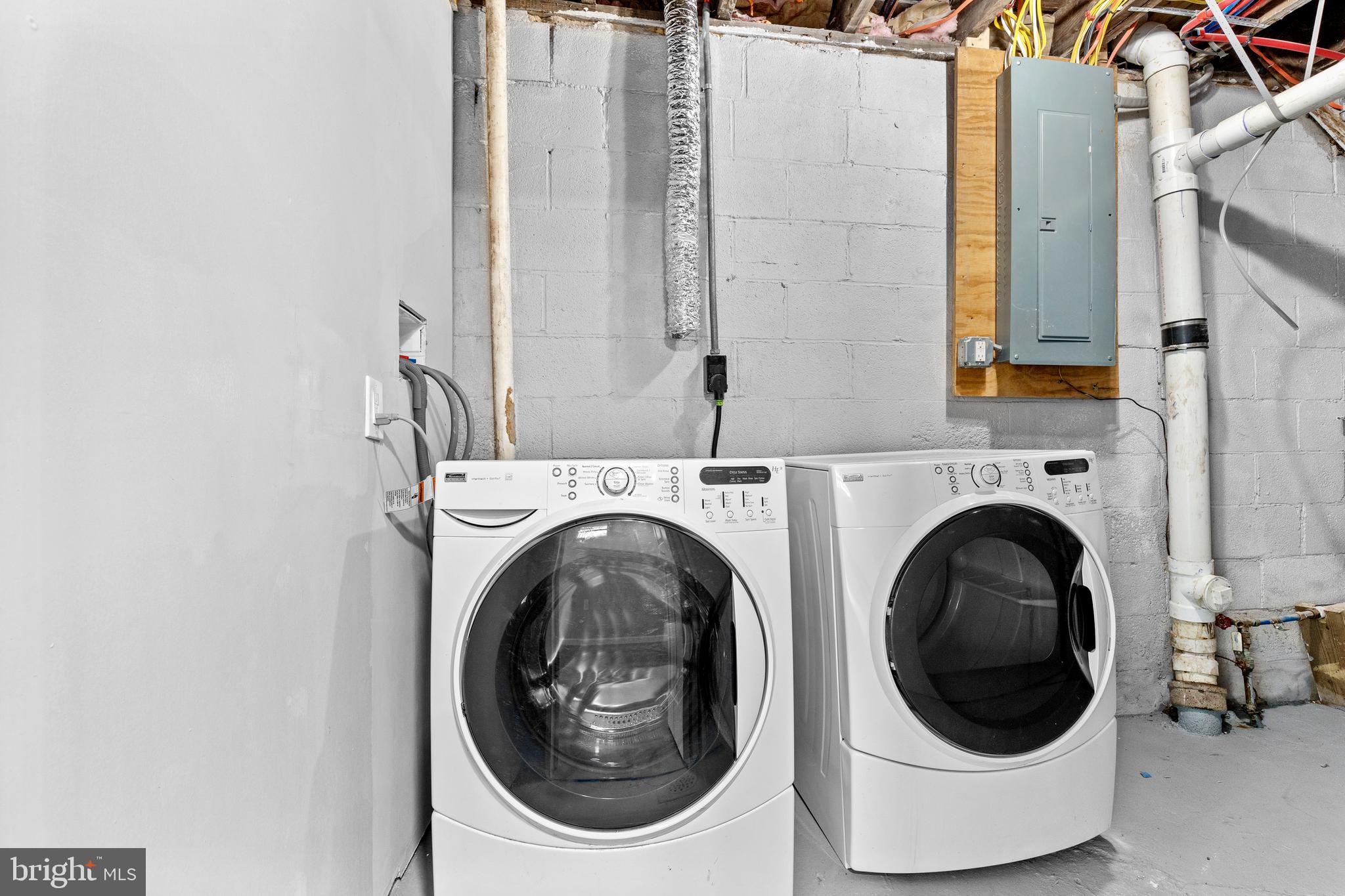 3507 Union Deposit Road Harrisburg, PA 17109 - Photo 29 of 37 a utility room with dryer and washer