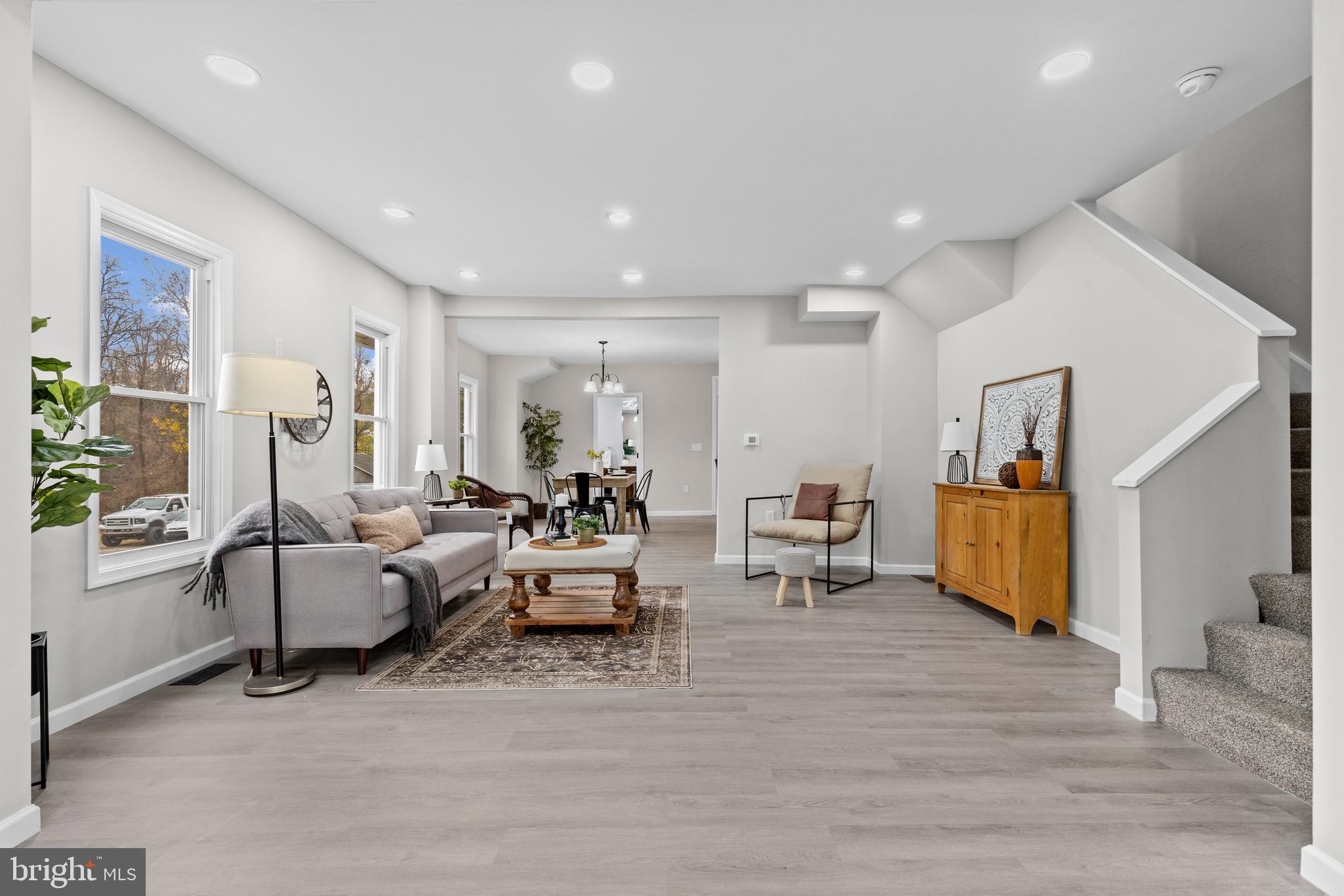 3507 Union Deposit Road Harrisburg, PA 17109 - Photo 8 of 37 a living room with furniture and a wooden floor
