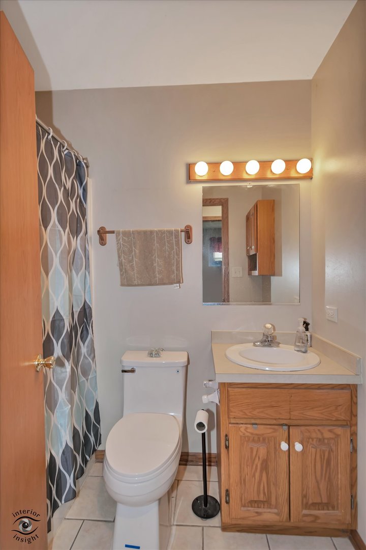 24412 Kings Road Crete, IL 60417 - Photo 15 of 28 a bathroom with a sink and a mirror