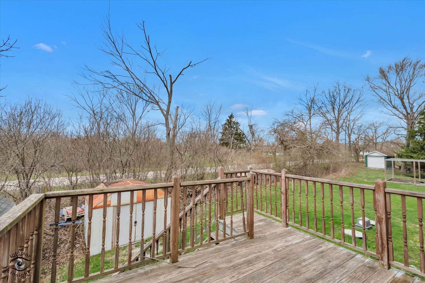 24412 Kings Road Crete, IL 60417 - Photo 24 of 28 a view of a roof deck with wooden fence