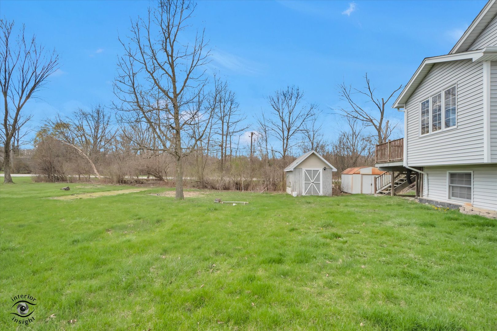 24412 Kings Road Crete, IL 60417 - Photo 26 of 28 a view of a large garden with plants and large trees