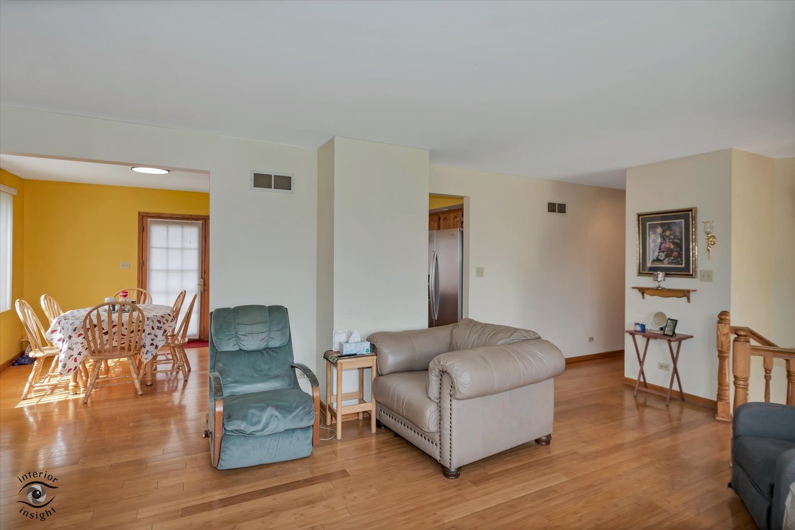 24412 Kings Road Crete, IL 60417 - Photo 5 of 28 a living room with furniture and a wooden floor