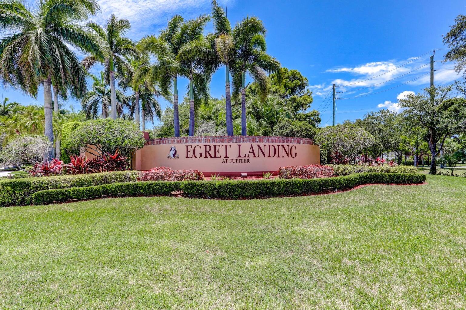 314 Hummingbird Point Jupiter, FL 33458 - Photo 49 of 71 Egret sign