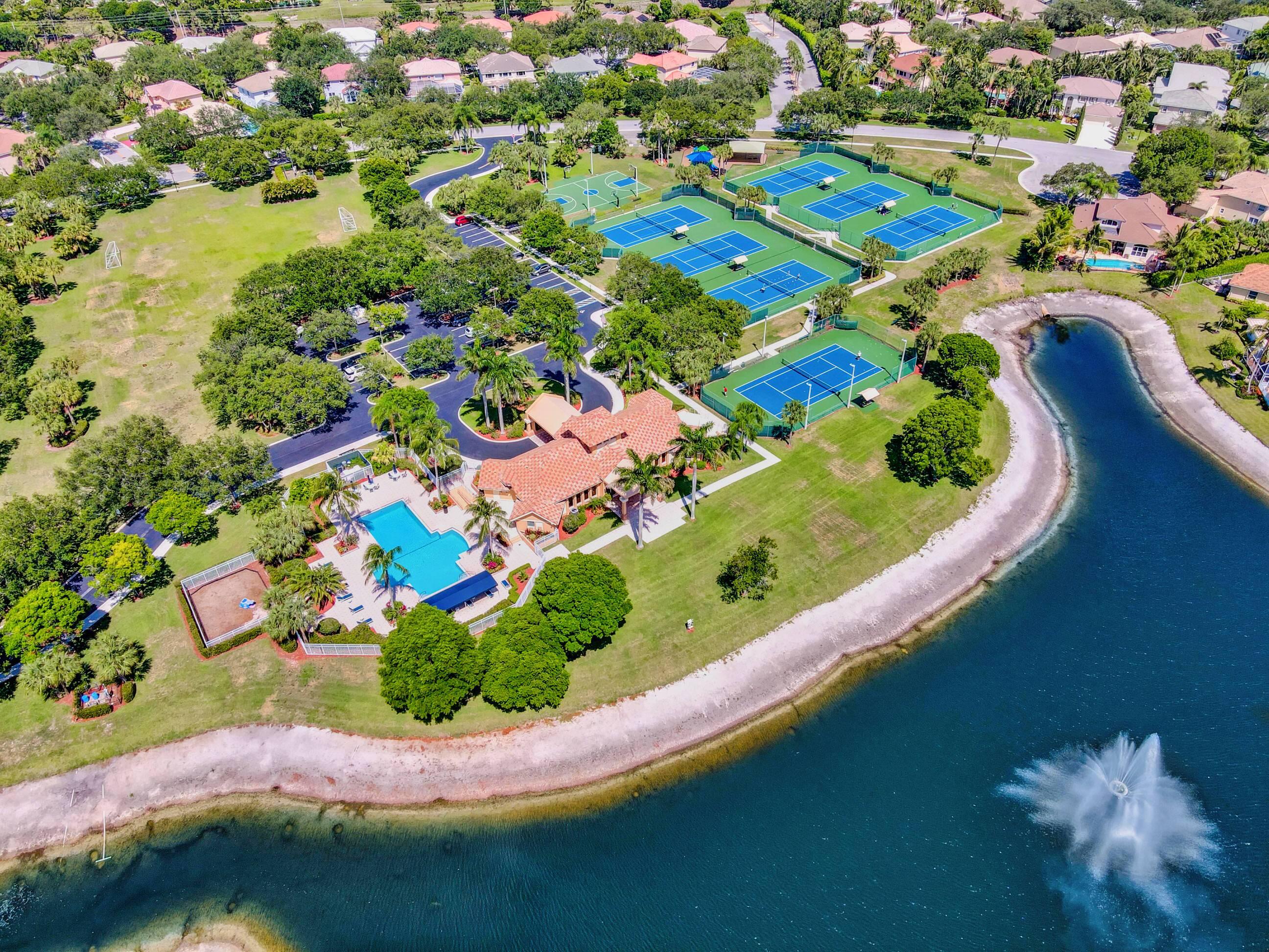 314 Hummingbird Point Jupiter, FL 33458 - Photo 50 of 71 Aerial of Clubhouse