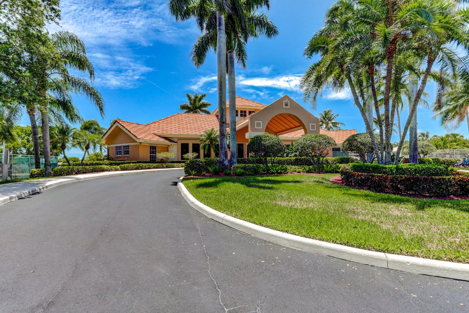 314 Hummingbird Point Jupiter, FL 33458 - Photo 69 of 71 egret Clubhouse entrance