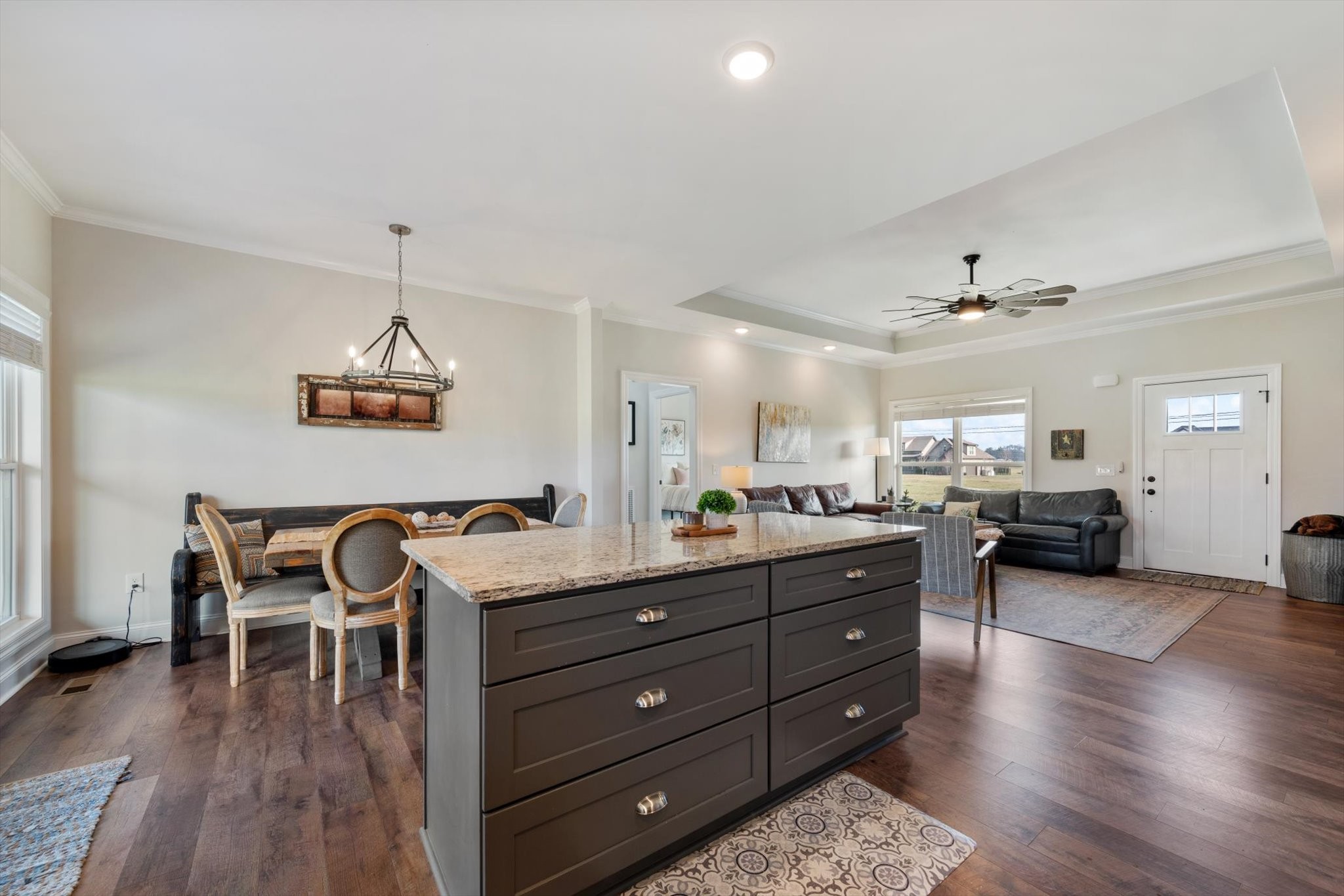 2057 Halls Mill Road Unionville, TN 37180 - Photo 11 of 36 a view of a workspace with furniture and wooden floor