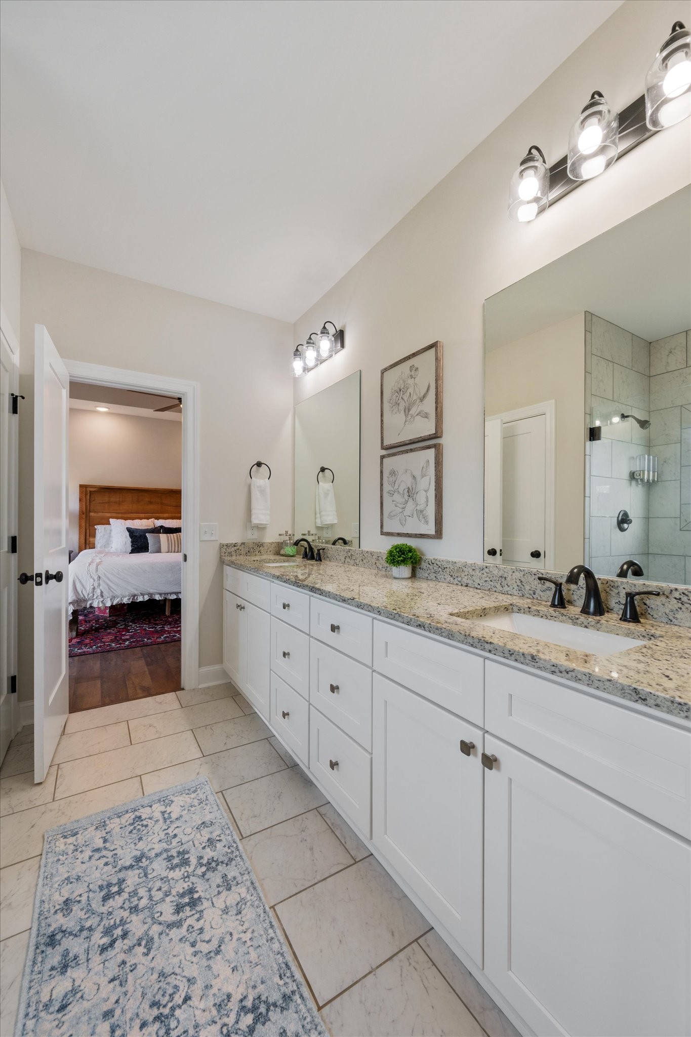 2057 Halls Mill Road Unionville, TN 37180 - Photo 15 of 36 a spacious en suite bathroom with double sink and a mirror