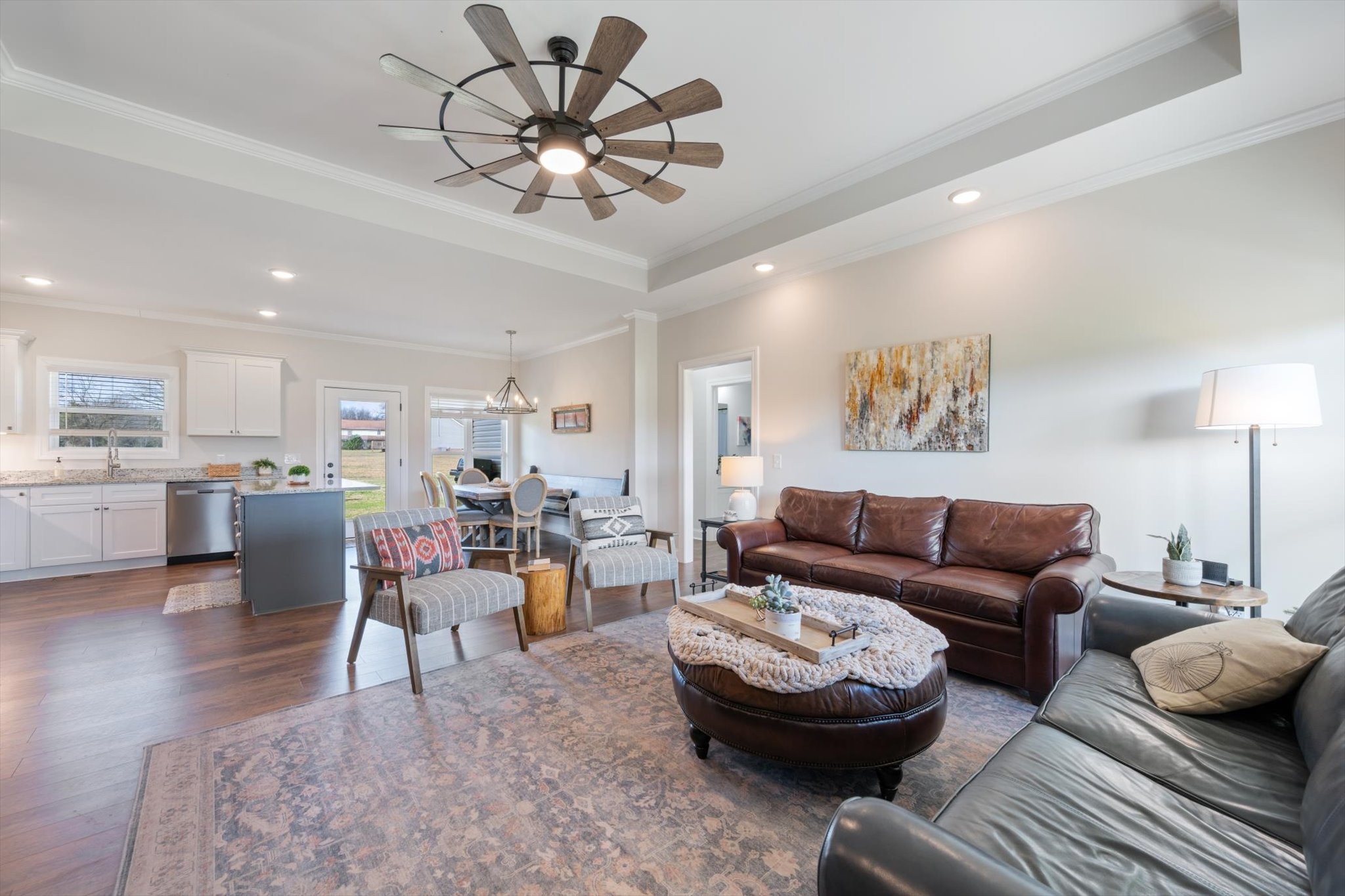2057 Halls Mill Road Unionville, TN 37180 - Photo 5 of 36 a living room with furniture and a view of kitchen