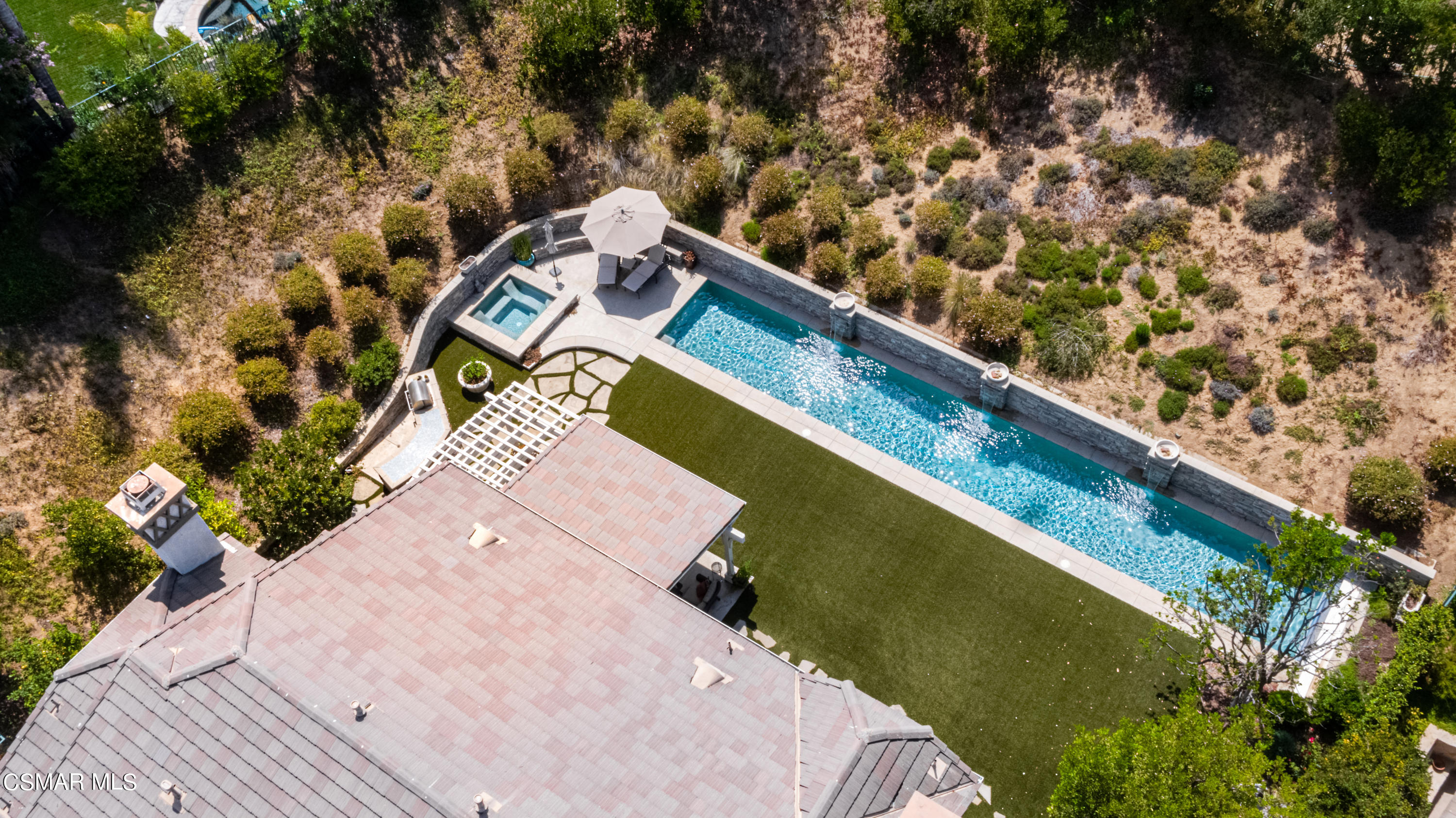 30 West Twisted Oak Drive Simi Valley, CA 93065 - Photo 43 of 45 a view of roof deck with a yard