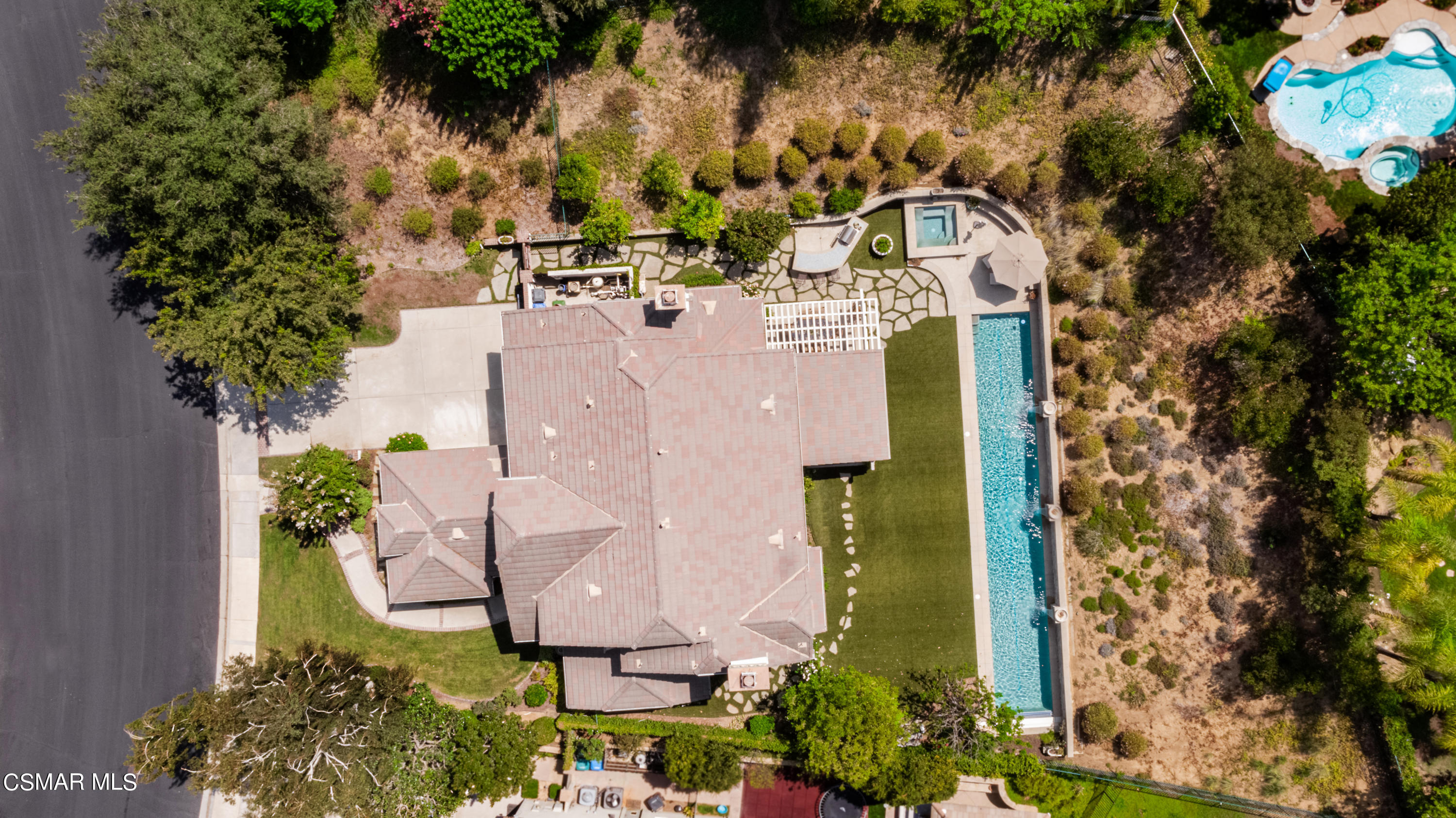 30 West Twisted Oak Drive Simi Valley, CA 93065 - Photo 45 of 45 an aerial view of a house