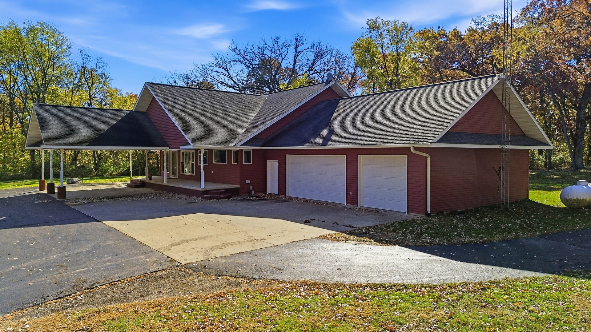 15207 Henry Road Morrison, IL 61270 - Photo 34 of 46 a house with trees in the background