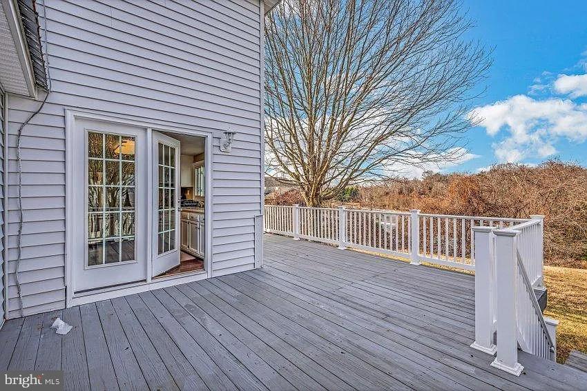 4090 Old Town Road Huntingtown, MD 20639 - Photo 18 of 20 a view of a wooden deck