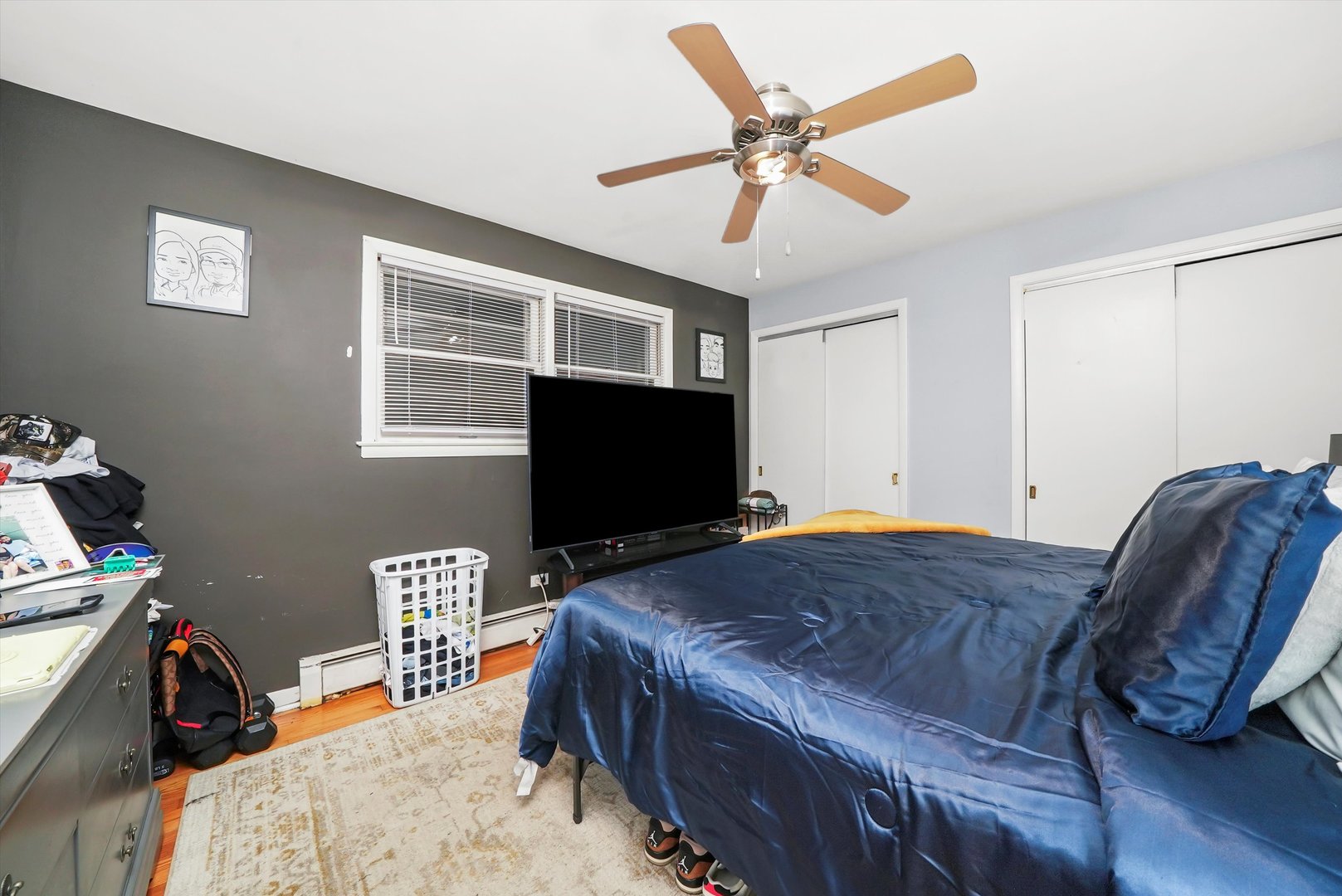 3543 West 57th Street Chicago, IL 60629 - Photo 27 of 43 a bedroom with a bed and a desk