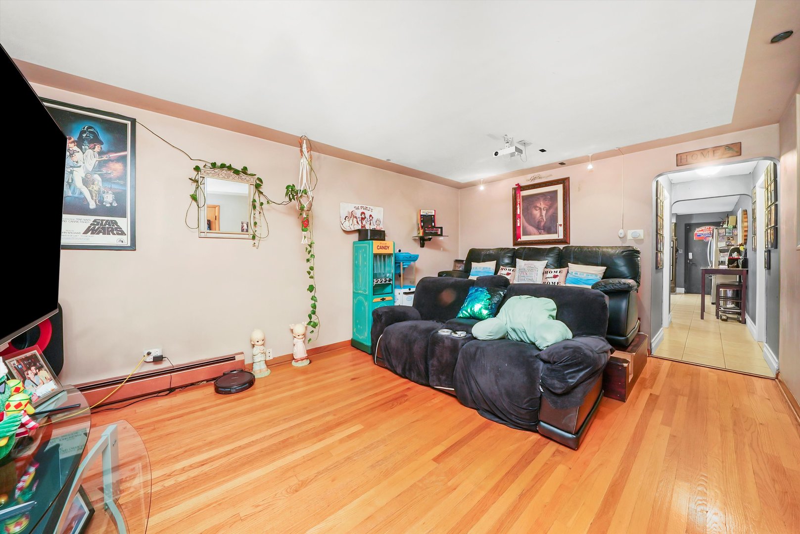 3543 West 57th Street Chicago, IL 60629 - Photo 5 of 43 a bedroom with a bed and wooden floor