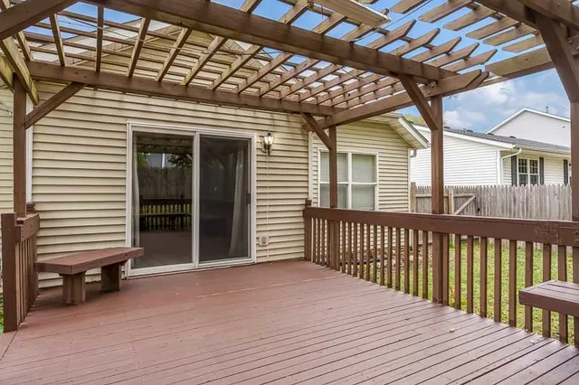 a view of deck with outdoor space