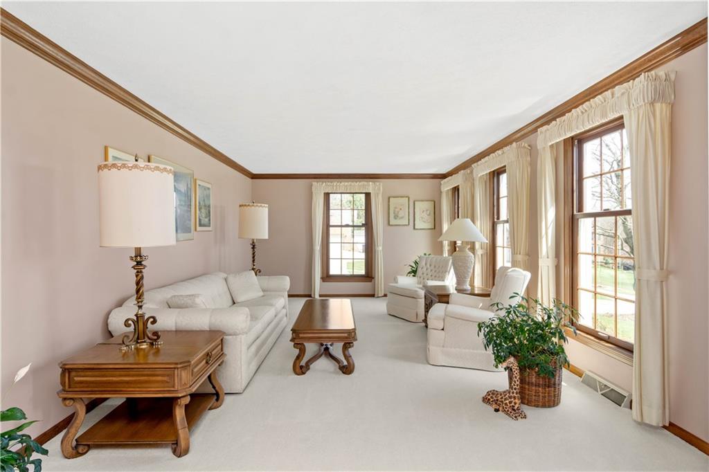 313 Knobs Hill Court Wexford, PA 15090 - Photo 4 of 25 a living room with furniture and a large window
