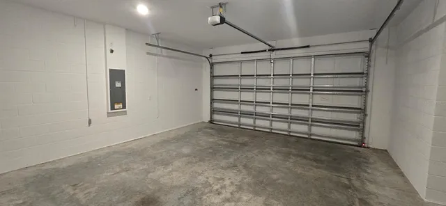 a view of an empty storage area