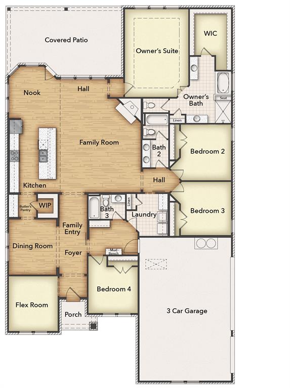 345 Cofer Road Leonard, TX 75452 - Photo 24 of 24 View of room layout