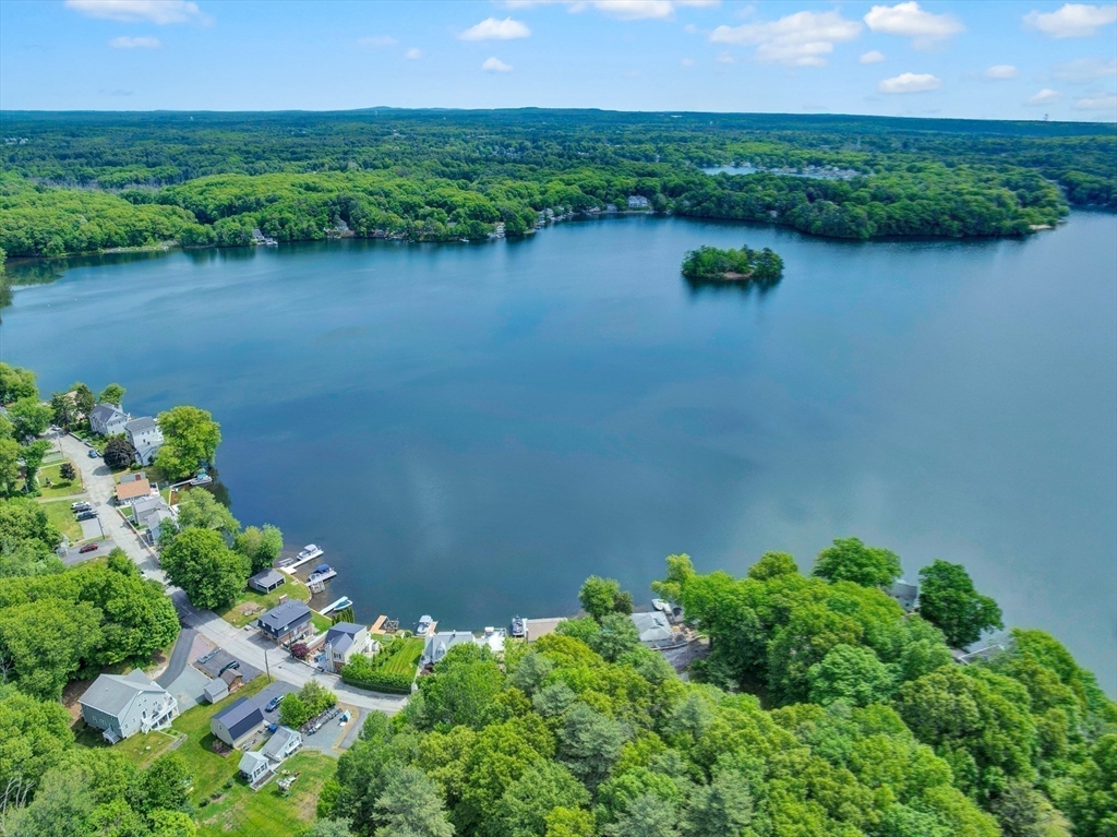 118 Woolford Road Wrentham, MA 02093 - Photo 41 of 41 a view of a lake with a city