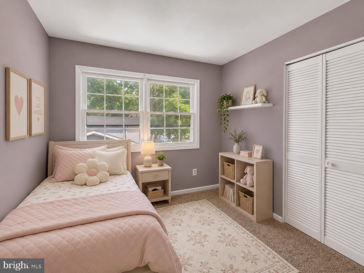 4108 Elby Street Silver Spring, MD 20906 - Photo 24 of 42 Charming pastel bedroom retreat.