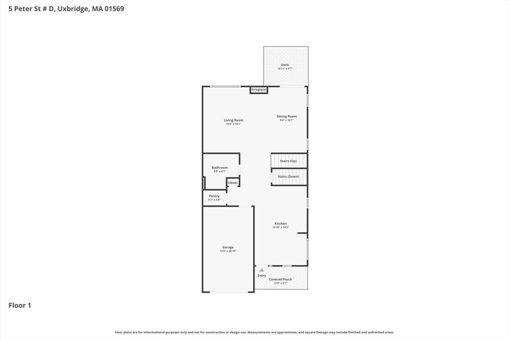 5 Peter Street, Unit D Uxbridge, MA 01569 - Photo 4 of 40