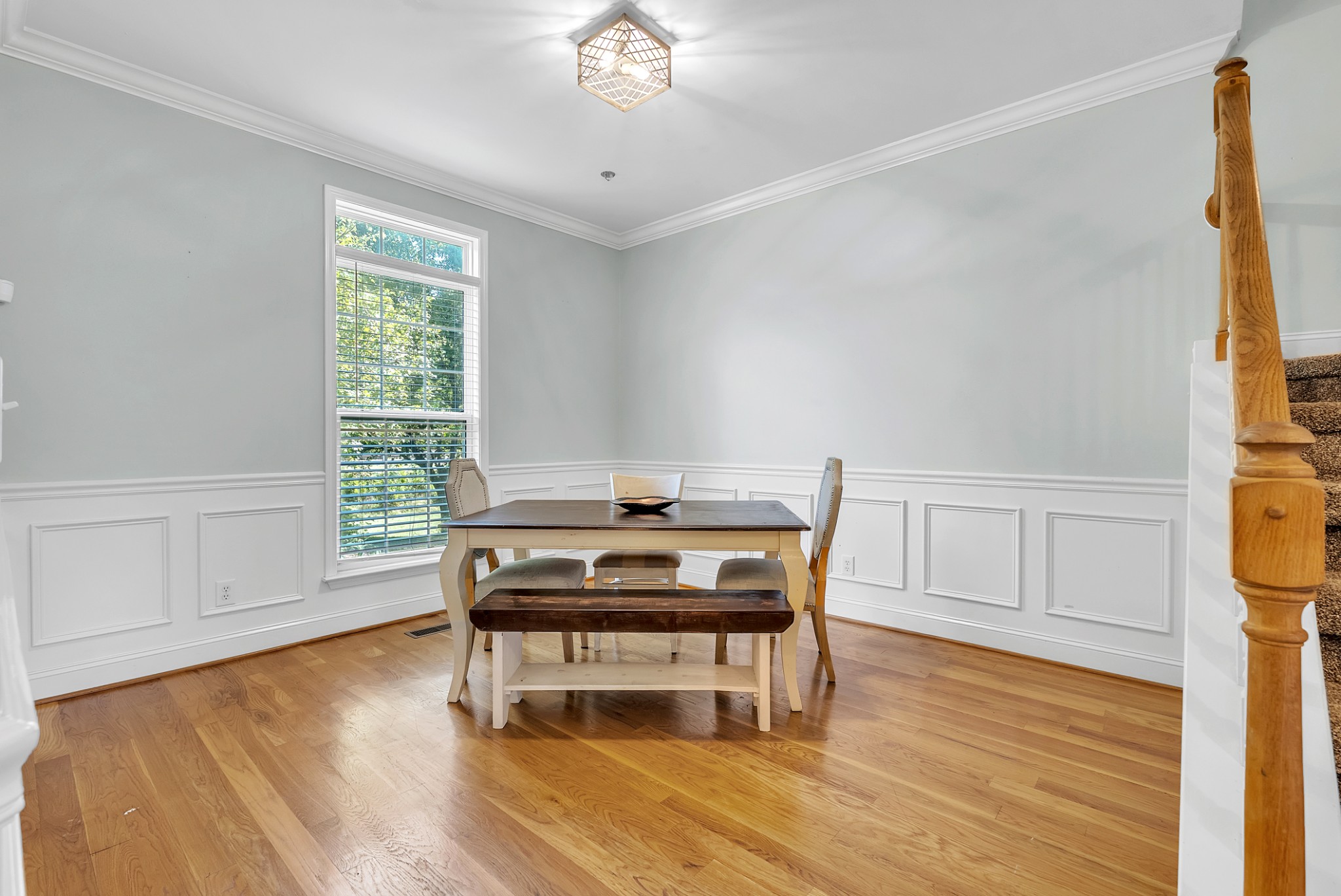 3848 Kedron Road Spring Hill, TN 37174 - Photo 6 of 33 a view of a dining room with furniture and wooden floor