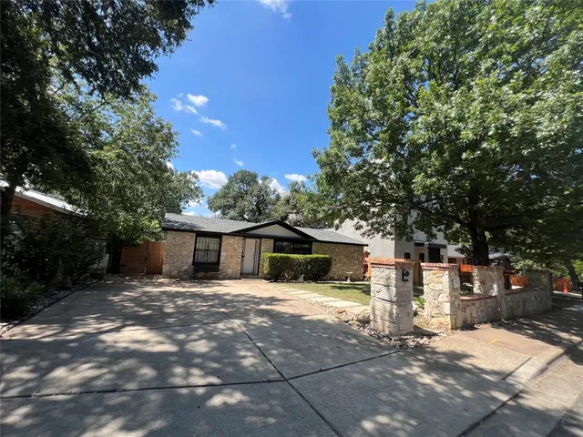 a view of a house with a patio