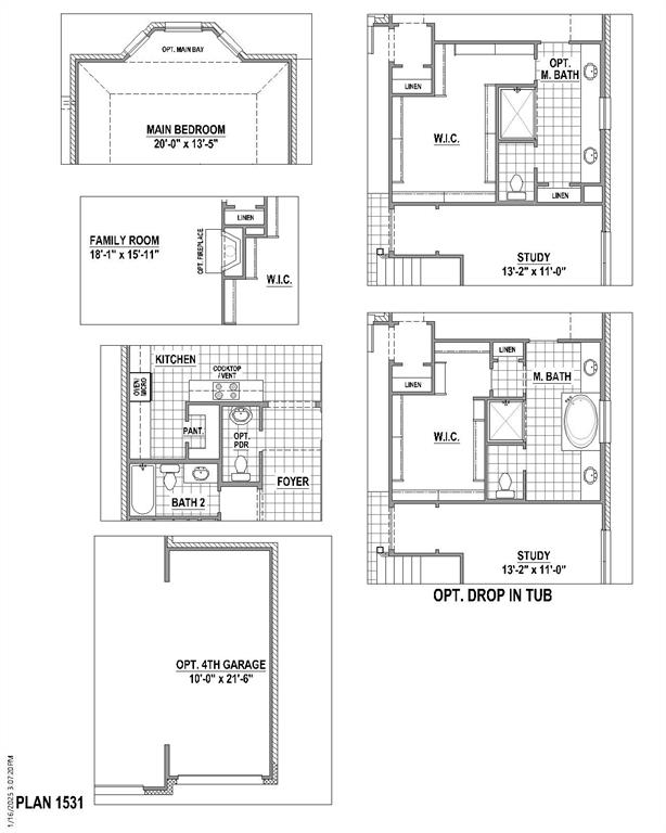 2137 Ten Mile Crk Road Celina, TX 75009 - Photo 4 of 5 Floor plan options