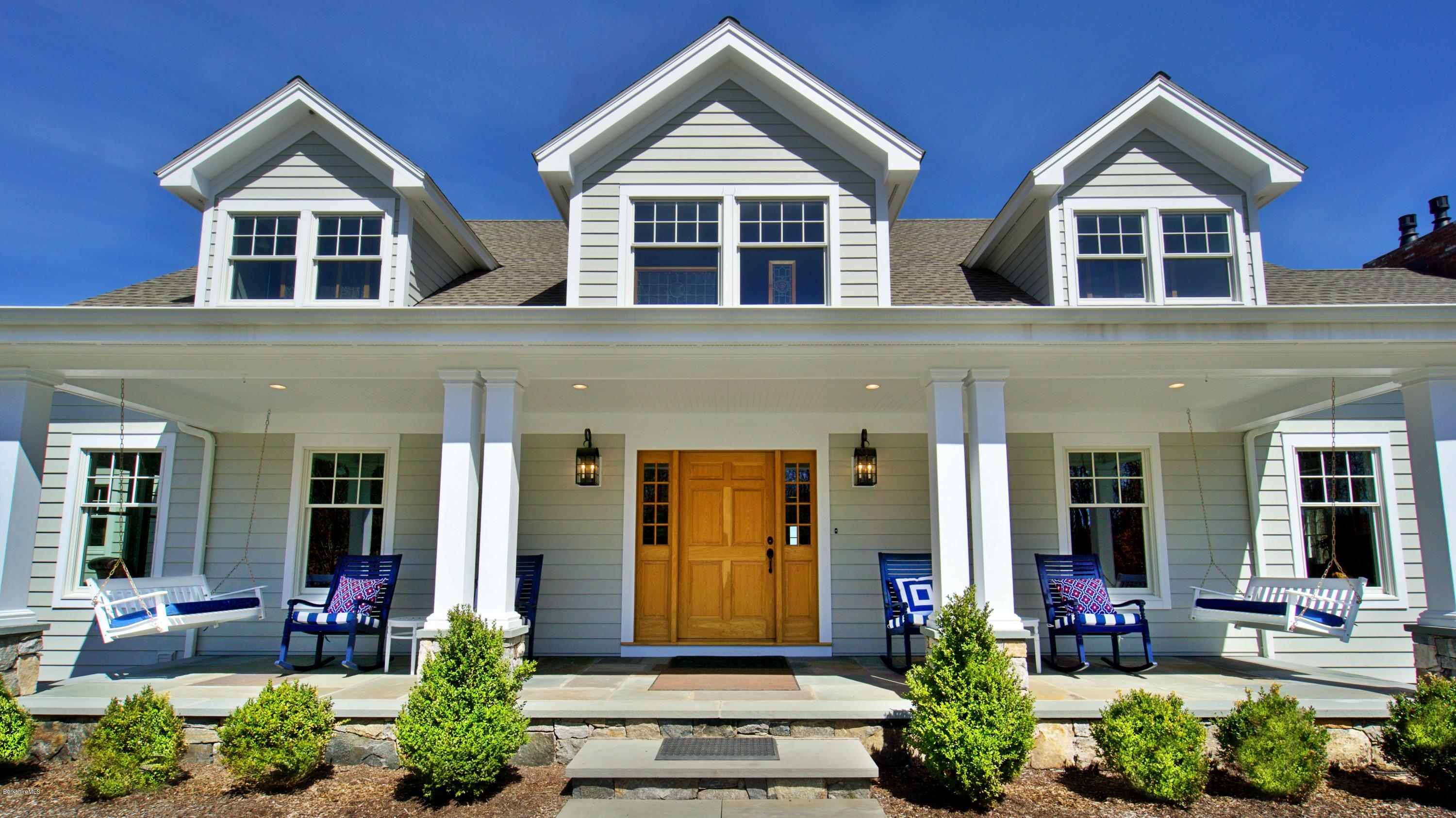 32 Oxbow Road Egremont, MA 01230 - Photo 35 of 35 front view of a house with a yard