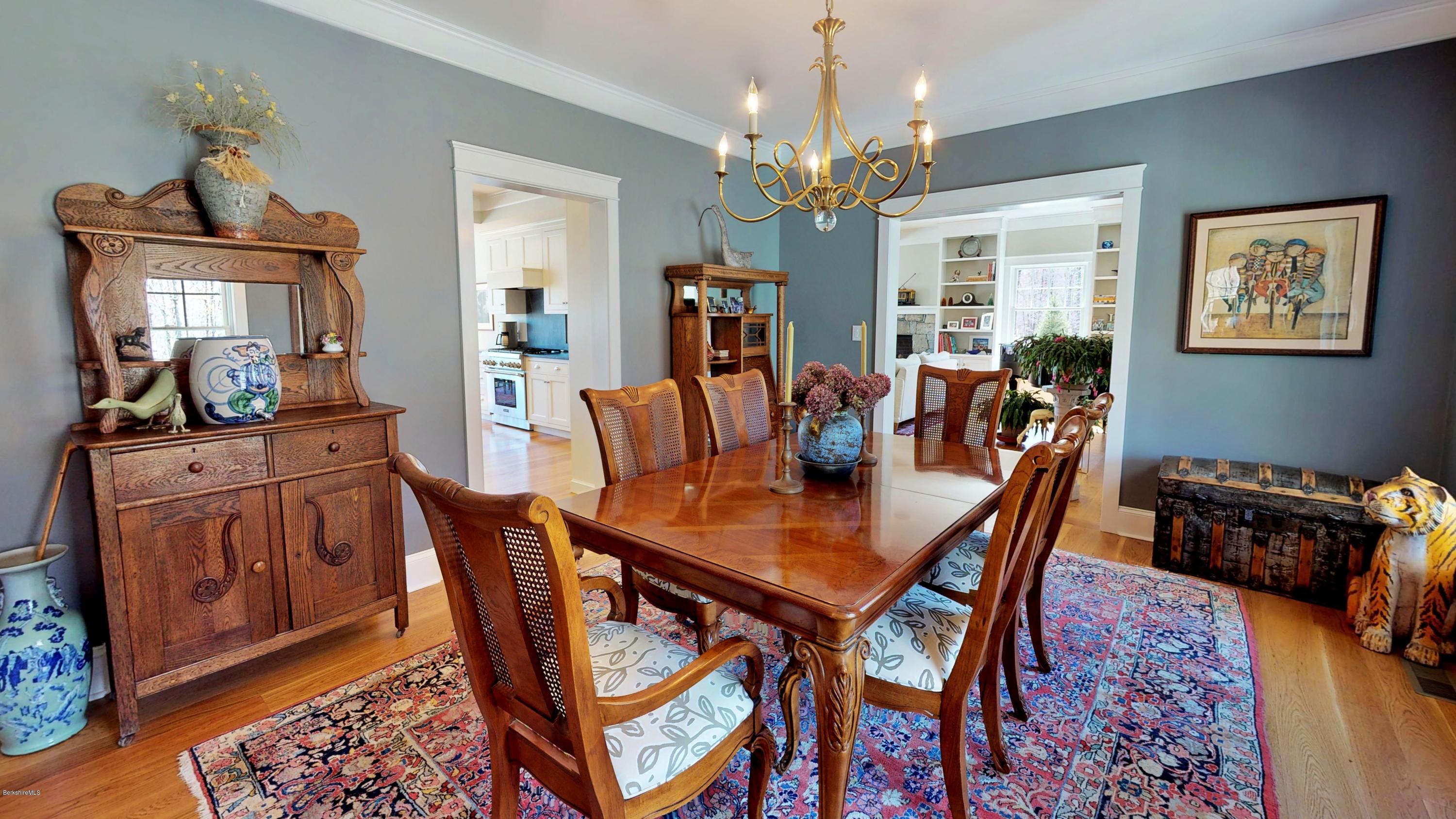 32 Oxbow Road Egremont, MA 01230 - Photo 10 of 35 a view of a dining room with furniture