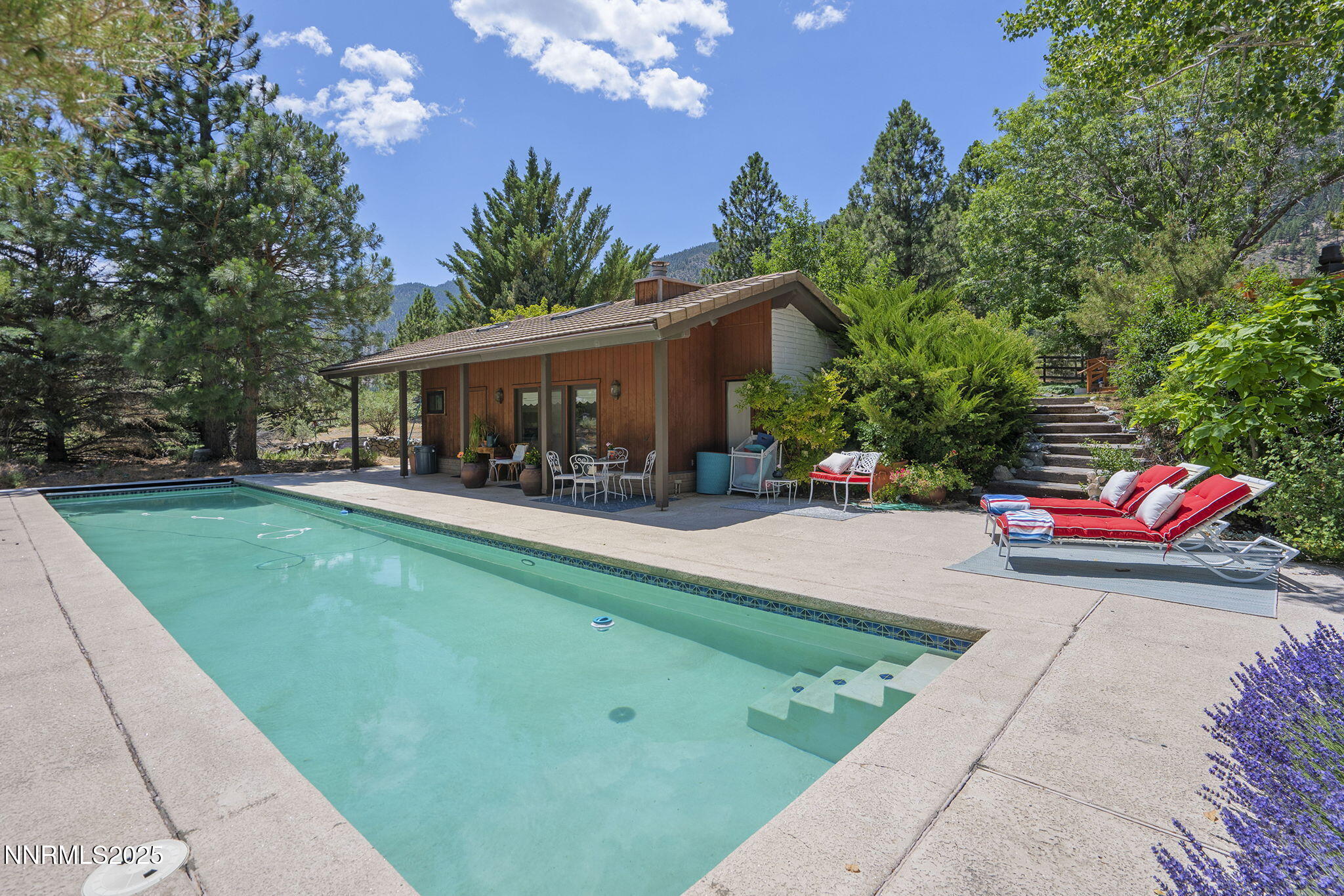 2548 Jacks Valley Road Genoa, NV 89411 - Photo 30 of 51 a view of outdoor space yard deck patio and fire pit